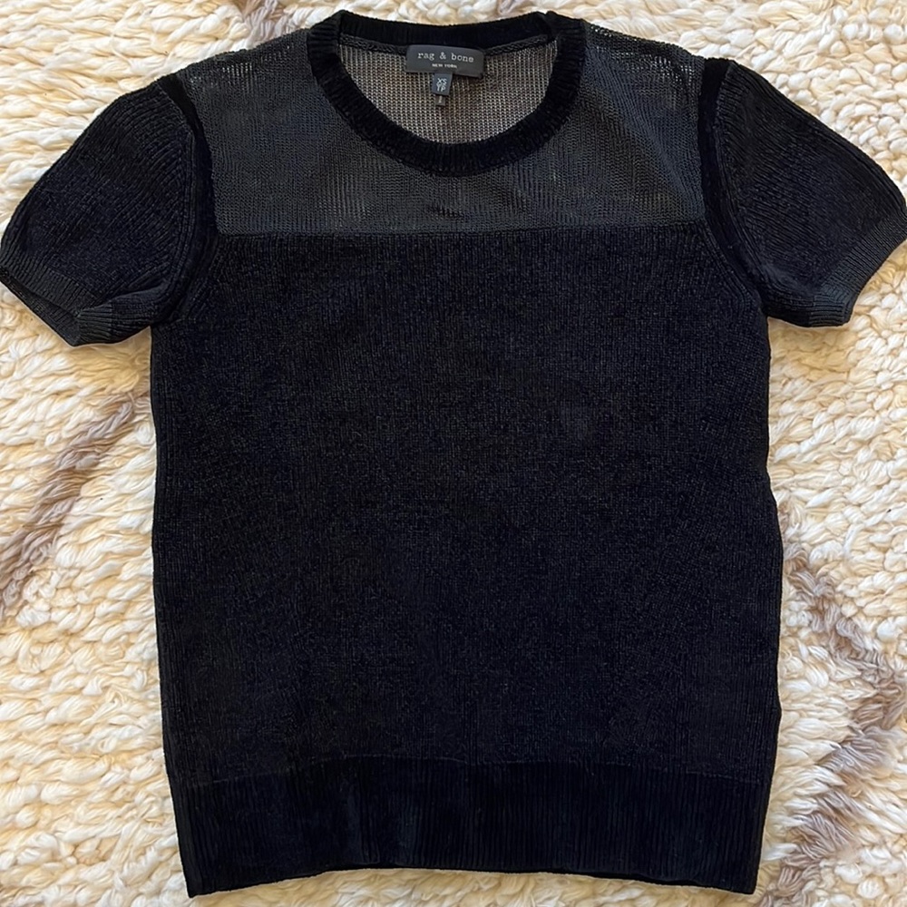 Rag & Bone short sleeve sweater XS